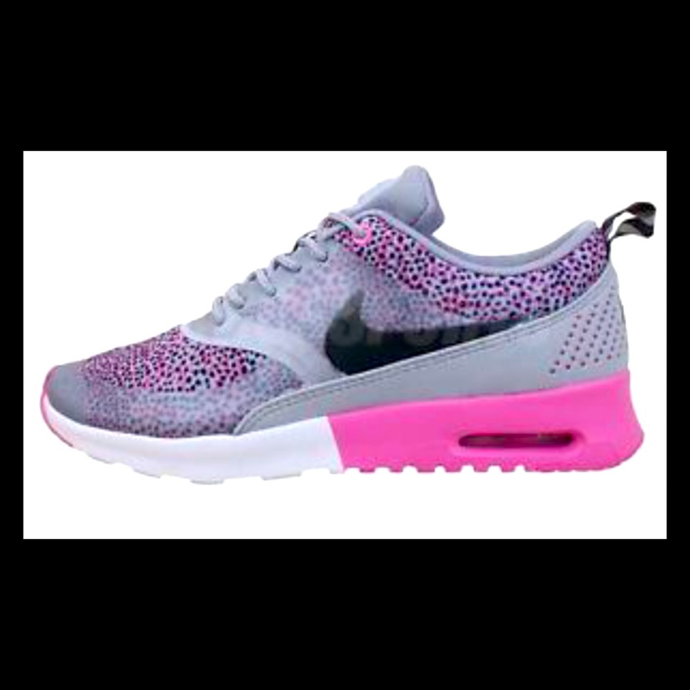 Nike Air Max Thea sneakers used 10.5 42.5 pink print